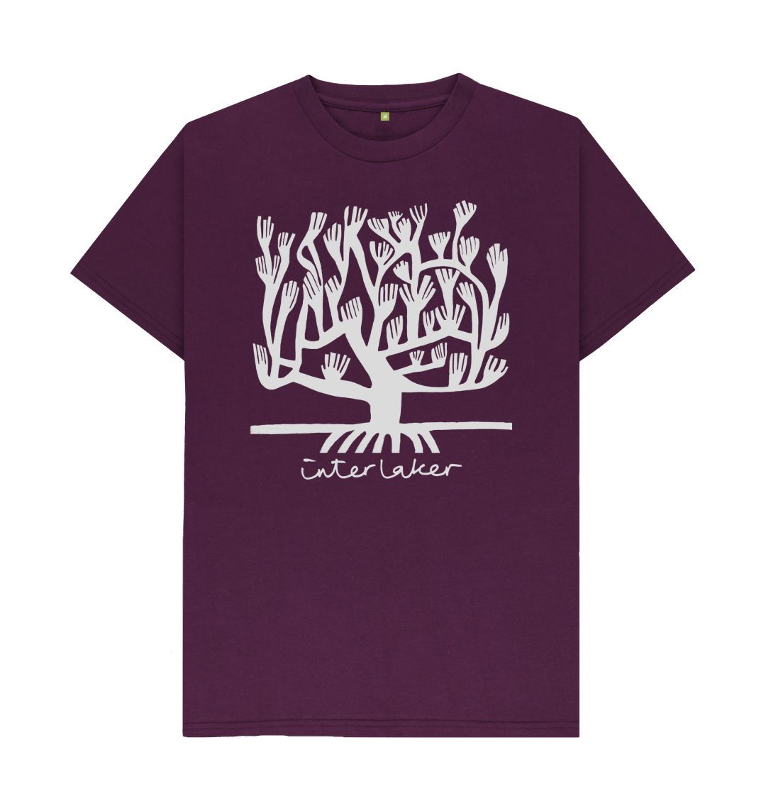 Purple Interlaker - 'Roots' T-Shirt (Light Print)
