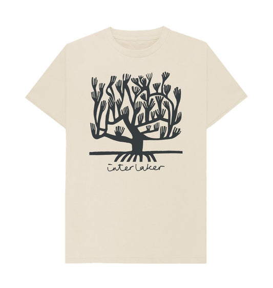 Oat Interlaker - 'Roots' T-Shirt (Dark Print)