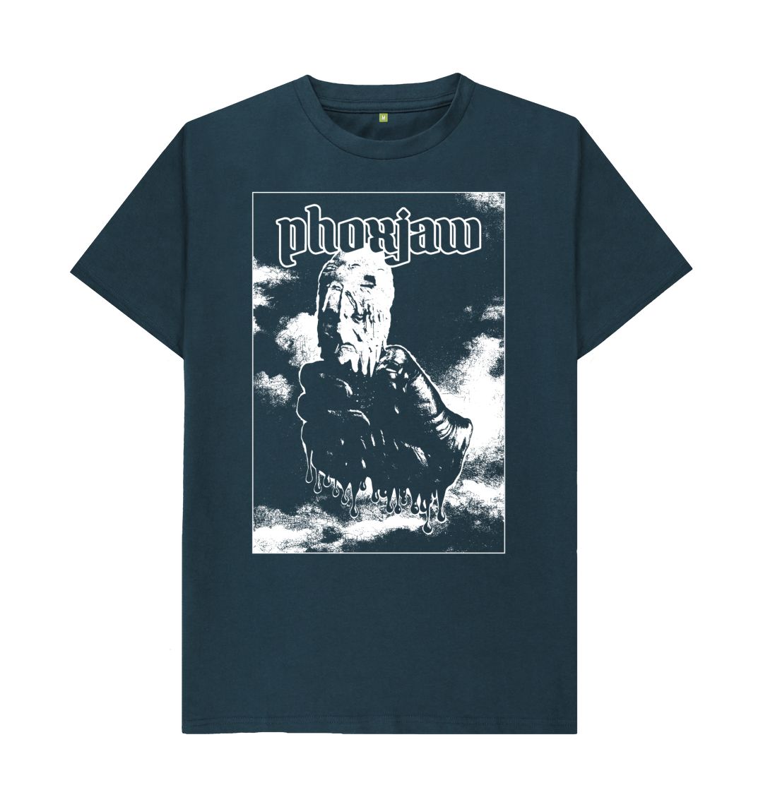 Denim Blue Phoxjaw 'notverynicecream' T-shirt